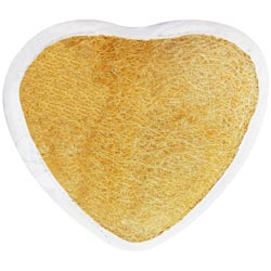 DIVO Heart Loofah 003 for Soft & Smooth Skin