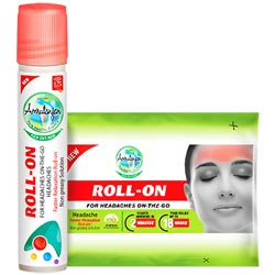 Amrutanjan Roll on for Headaches on the Go in 2 Min,Upto 18Hrs-10ml