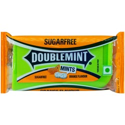 Sugarfree Doublemint,Orange Flavoured Mint-3.2gm