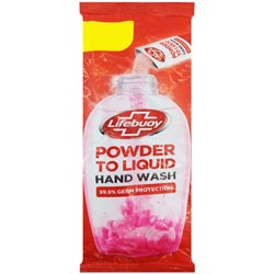 Lifebuoy Powder to Liquid handwash Kills 99.99% Germs-8gm Pouch