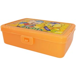 Rectangle Shape Snacks Box with Container & Spoon