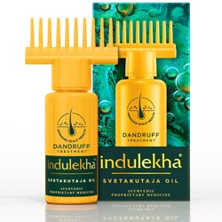 Indulekha Svetakutaja Oil,Dandruff Treatment Ayurvedic Oil-50ml Bottle