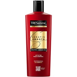 TRESemme Keratin Shampoo with Keratin & Argan Oil Upto 100% Smoother,Shiny Hair