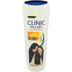 Clinic Plus Health Shampoo with Egg Protein for Strong and Shiny Hair