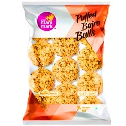 Arcot Mani Mark Delicious Puffed Bajra Balls-12Pcs