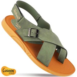 Walkaroo Men Soft Cushion Back Belt Sandals-(Art No:WG5817)
