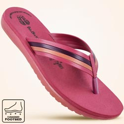 Walkaroo Ladies Soft Cushion Sandal,Ortho Sandal-(Art No : WL7250-FIG Color)