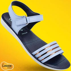 Walkaroo Girl KIds Soft Cushion Back Belt Sandals-(Art No : WL7841-CYAN BLUE)