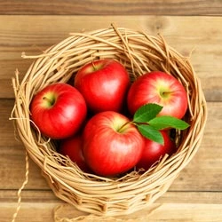 Himachal Pradesh Imports FRESH APPLE(1Kg/Contains-Vitamin C)