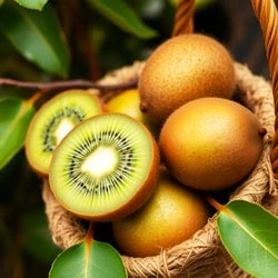 DELICIOUS FRESH Vitamin-C contains Kiwi Fruits(3 PCS Box Packing)