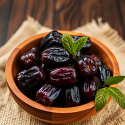 Abroad Originated Imported Seedless BLACK DATES Fruit-500gm