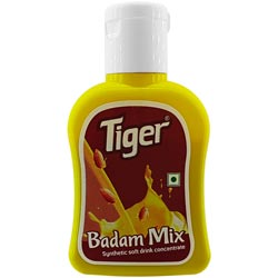 Tiger Badam Mix,Essence Syrup,Juice Mix Synthetic Soft Drink Concentrate-20ml