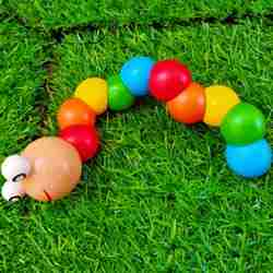 Wooden Caterpillar Toy,Fidget Toy