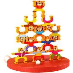 Wooden Tiger Balance Toy