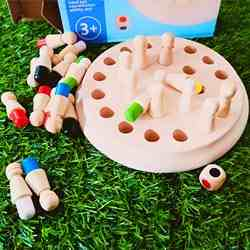 Big Size Wooden Chess Round Shape