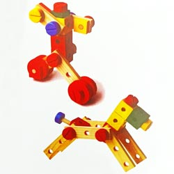 Wooden Multifunctional Nut Combination kit for More Shapes Formation