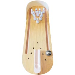 Wooden Bowling Game