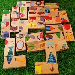 Meet The Dragon Domino Toy,Blocks Picture Arrangement Blocks