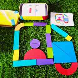 Shapes Puzzle Activity Game