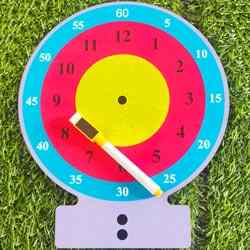 Rewritable Wooden Clock Board