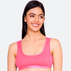 Prithvi Topsy Hookless Brassieres,Sports Bra(Pack of 10)