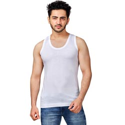 Poomex Ultrasoft Premium RN Men White Vest