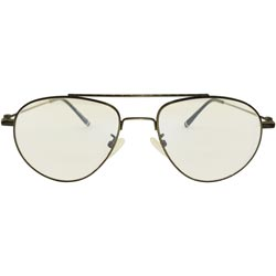 Full Metal Frame Bluecut Round Shape Sunglass with Spring for Computer Works