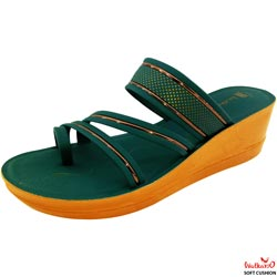 Walkaroo Girls High Heels Very Attractive Sandals-Art No:WLR72021/Green