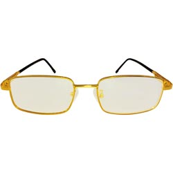 Full Metal Frame Sunglass with Spring for Side Grip-Slightly Smaller Size for Yo