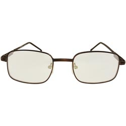 Full Metal Frame Square Shape Sunglass with Spring for Side Grip