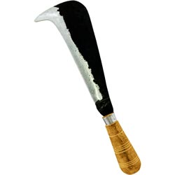 Iron Made Coconut Cutter with Wooden Hand Grip/Arival,H=33.5cm(Art No:2281)