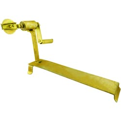Zinc Coated Heavy Bearing Coconut Scraper,Peeler with Rotating Rod(41*22cm)