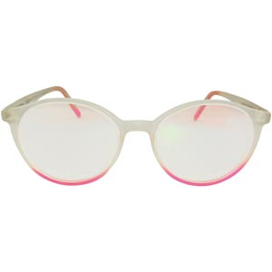 Round Fibre Frame Power Glass Frame for Girls