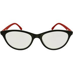 Round Fibre Frame Power Glass Frame with Spring for Side Grip