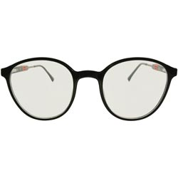 Round Fibre Frame Power Glass Frame with Spring for Side Grip-BLACK/ONLY FRAME