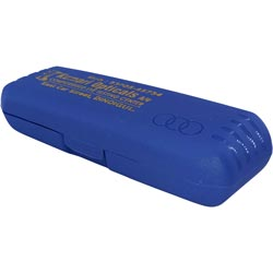 Protective Case for Power Glasses with Cleaning Cloth-color may vary