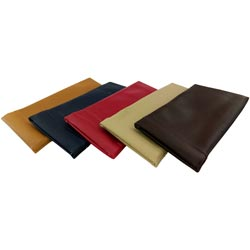 Soft PU Leather Flexible Rubberized Pouch for Power Glass with Soft Cloth