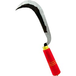 Iron Blade Grass Aruval/Paddy Field Cutter/Karukkaruval(H=33cm;Blade Height=20.3