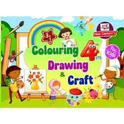 Colouring, Drawing & Craft (3 in 1) 4th Std